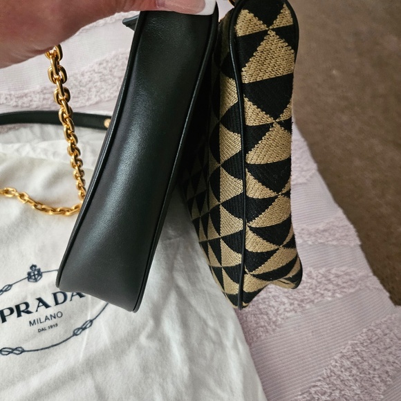 PRADA Double Triangle Symbole Mini Bags - Picture 6 of 10